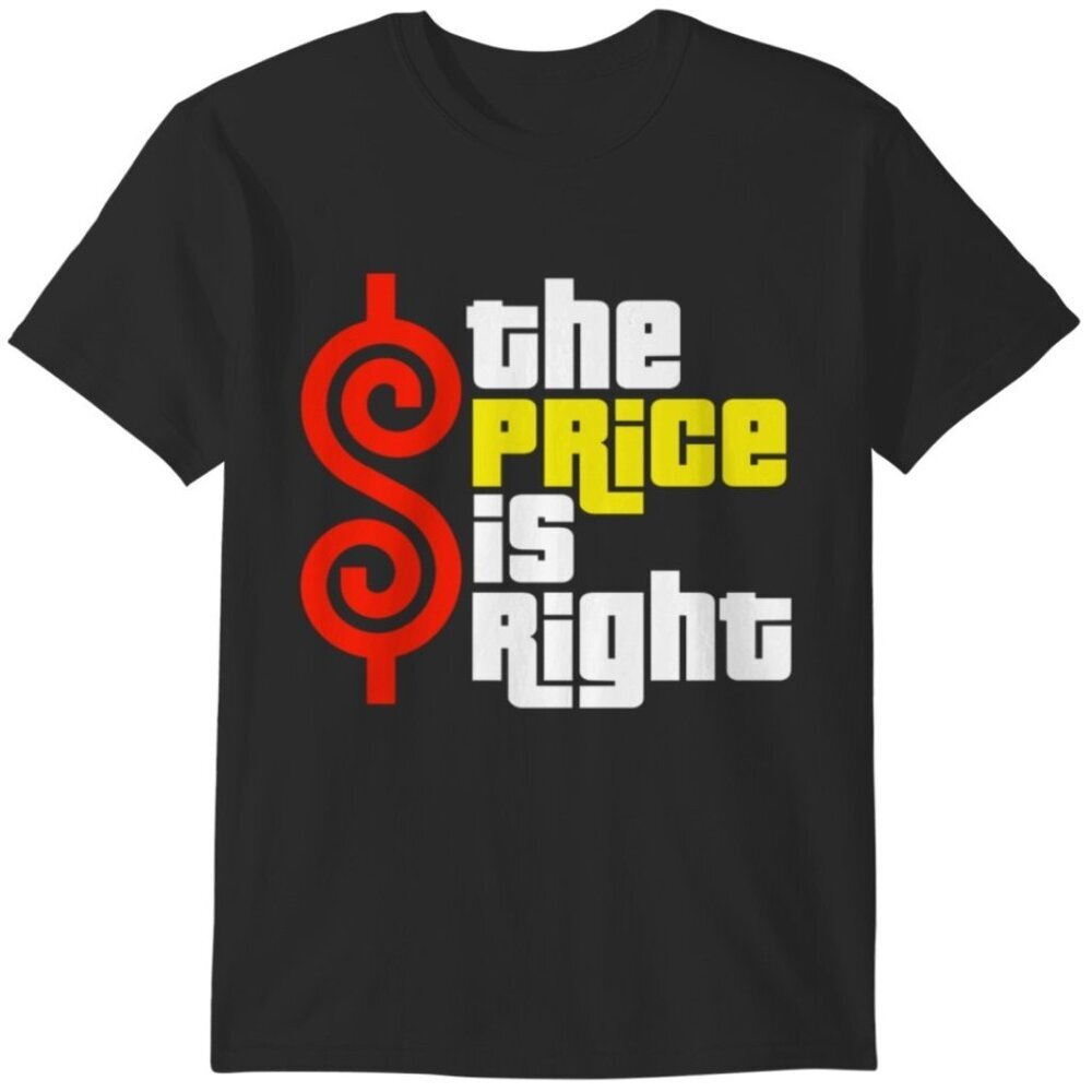 The Price Is Right Reality Show Graphic T-Shirt Classic TV Game Show Fan Tee 91